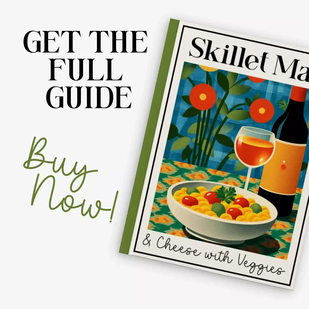 Skillet Mac & Cheese with Veggies Guide – Family-Friendly One-Pan Recipe eBook, Weeknight Cooking Digital Download, skillet mac and cheese with veggies recipe Edition