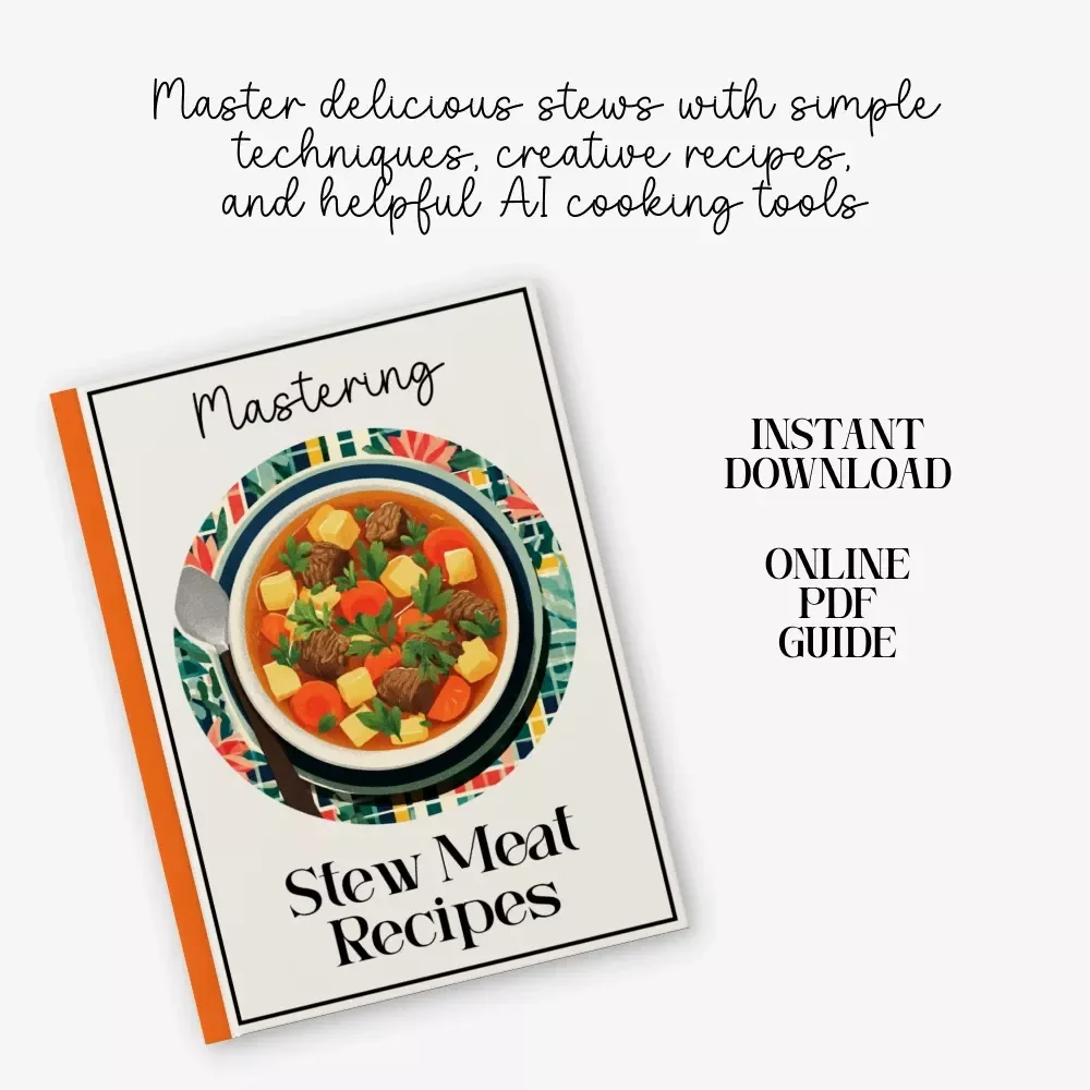 Mastering Stew Meat Recipes | Ultimate Stew Meat Recipes eBook for Home Cooks, Beginners & Food Lovers | Digital Download Cookbook & Kitchen Guide