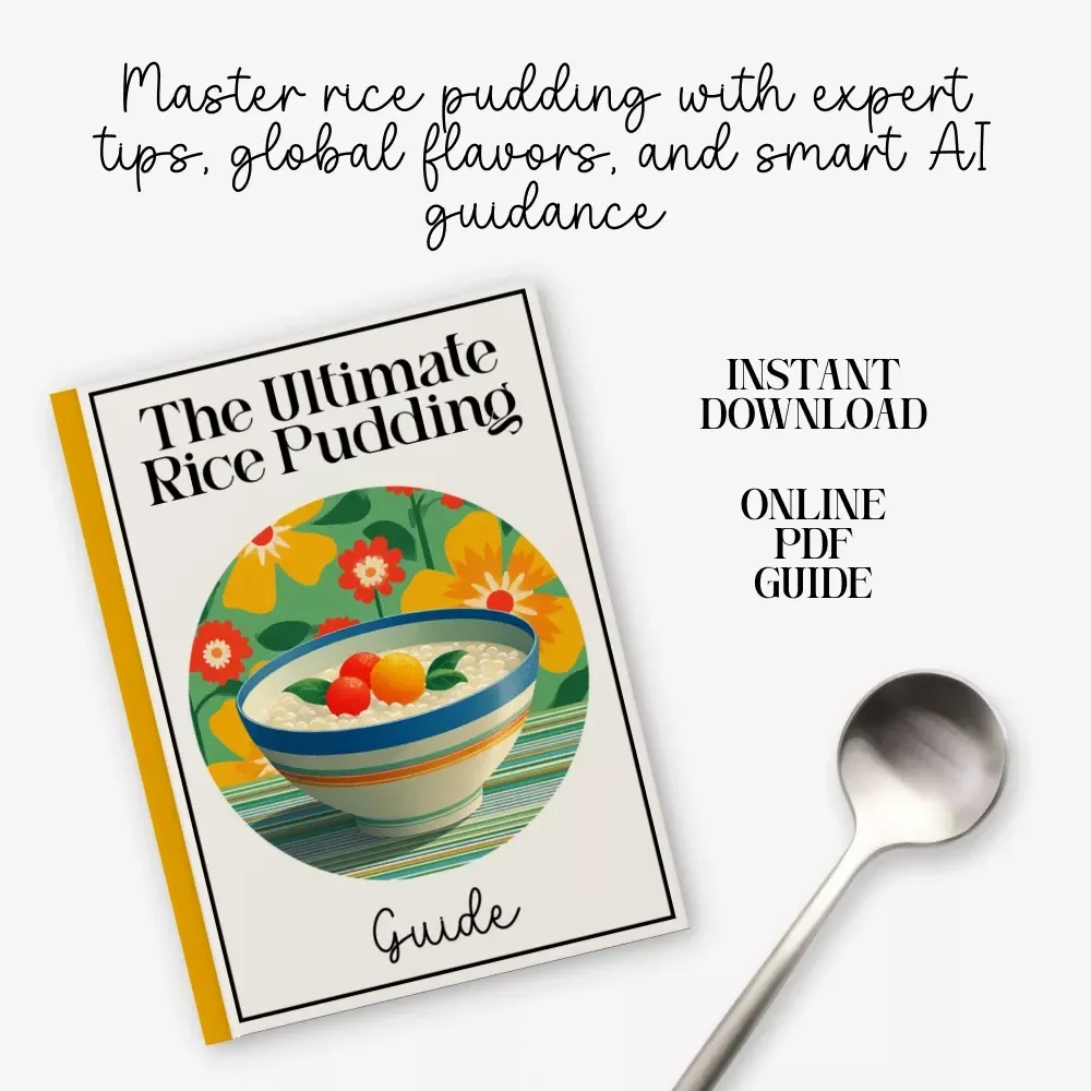 The Ultimate Rice Pudding Guide – Digital Cooking Guide for Beginners & Food Lovers | Rice Pudding Recipe Mastery eBook | Printable Kitchen Resource