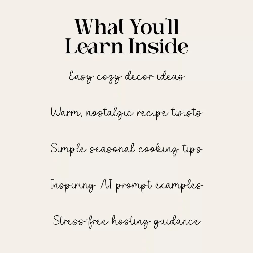Bringing Grandmacore to Family Dinner | Cozy Grandmacore Guide for Warm Gatherings | how to bring grandmacore aesthetic to family dinner | Vintage-Inspired Dinner Styling eBook