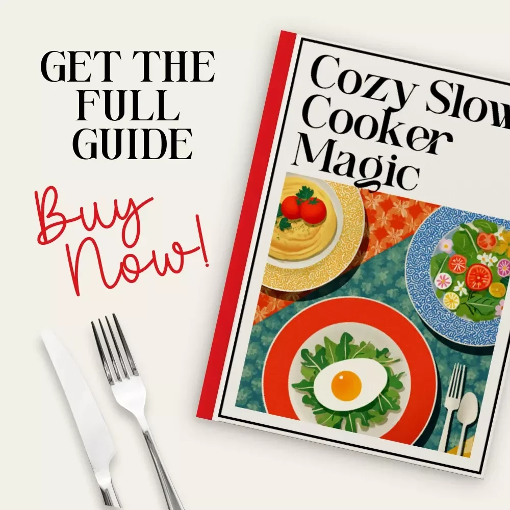 Cozy Slow-Cooker Magic | Slow Cooker eBook | Cozy Meals, Comfort Food Recipes, Easy Meal Prep Guide (Digital Download)