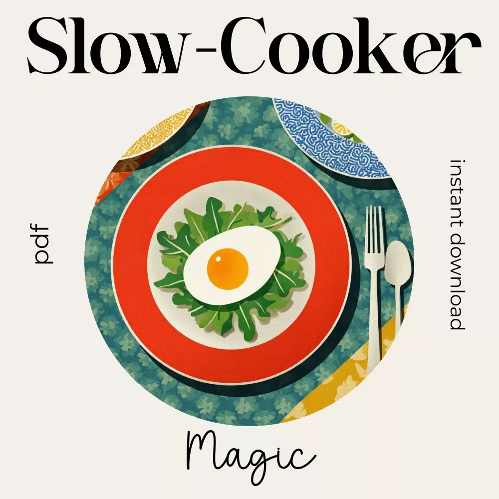 Cozy Slow-Cooker Magic | Slow Cooker eBook | Cozy Meals, Comfort Food Recipes, Easy Meal Prep Guide (Digital Download)