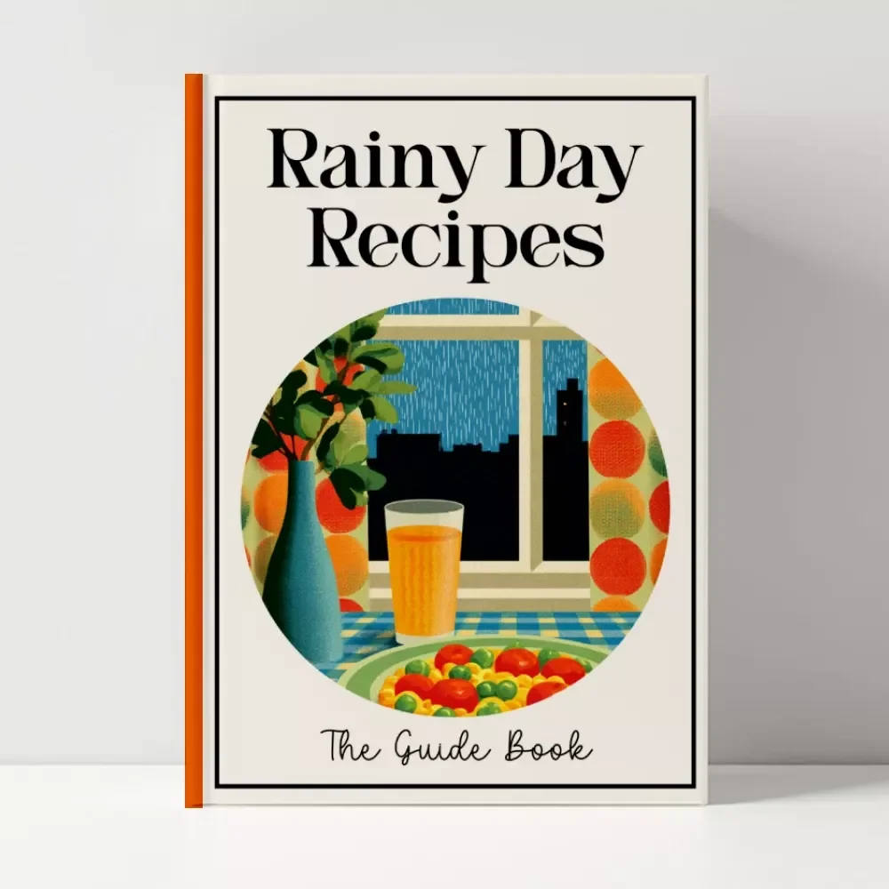 Rainy Day Recipes | Cozy Comfort Food eBook for Home Cooks | What to Cook on a Rainy Day Guide | Digital Download