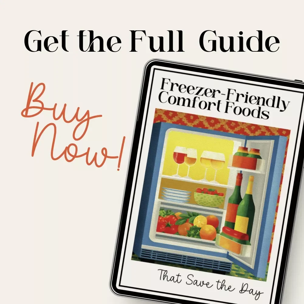 Freezer-Friendly Comfort Foods That Save the Day | Freezer-Friendly Comfort Food Recipes eBook | Easy Make-Ahead Meals & AI Meal Prep Ideas