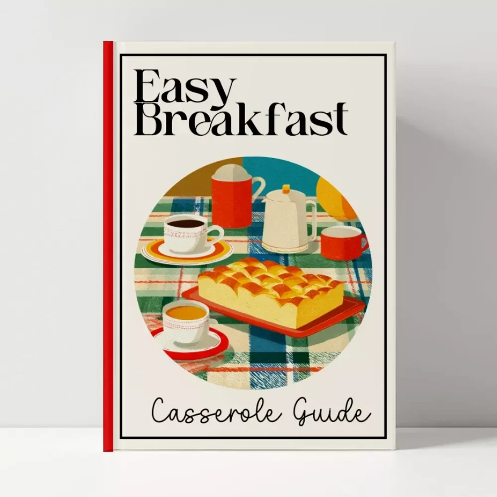 Easy Breakfast Casserole Guide | Easy Breakfast Casserole Recipe Digital Download | Morning Meal Prep Cookbook Style PDF | Simple Make-Ahead Breakfast Guide