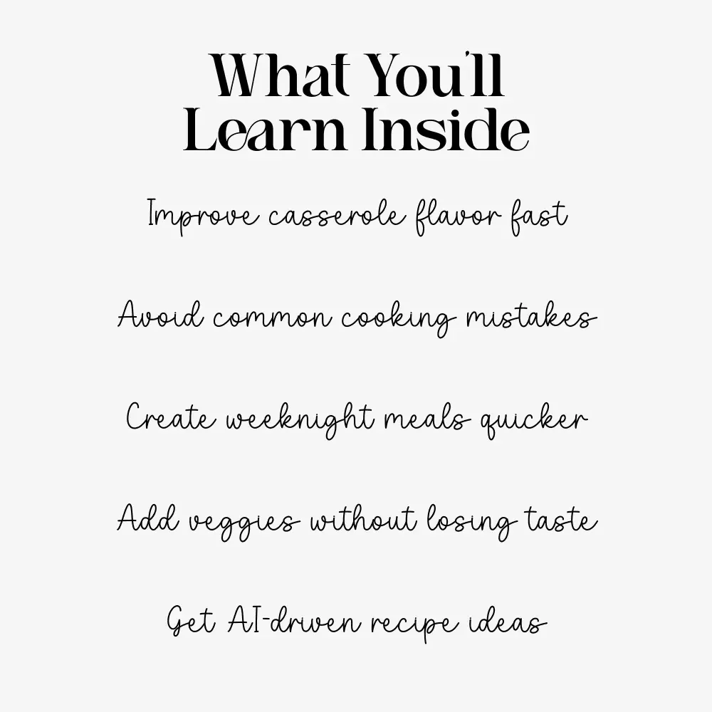 Mastering Ground Beef Casseroles | Ultimate ground beef casserole recipes eBook | Digital Cookbook, Weeknight Meal Guide, Flavor Tips & AI Cooking Inspiration
