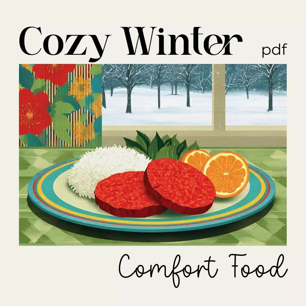 Cozy Winter Comfort Food Meal Plan Checklist | Printable Meal Planning Guide for Cold Weather Comfort | How to Build a Cozy Winter Comfort Food Meal Plan