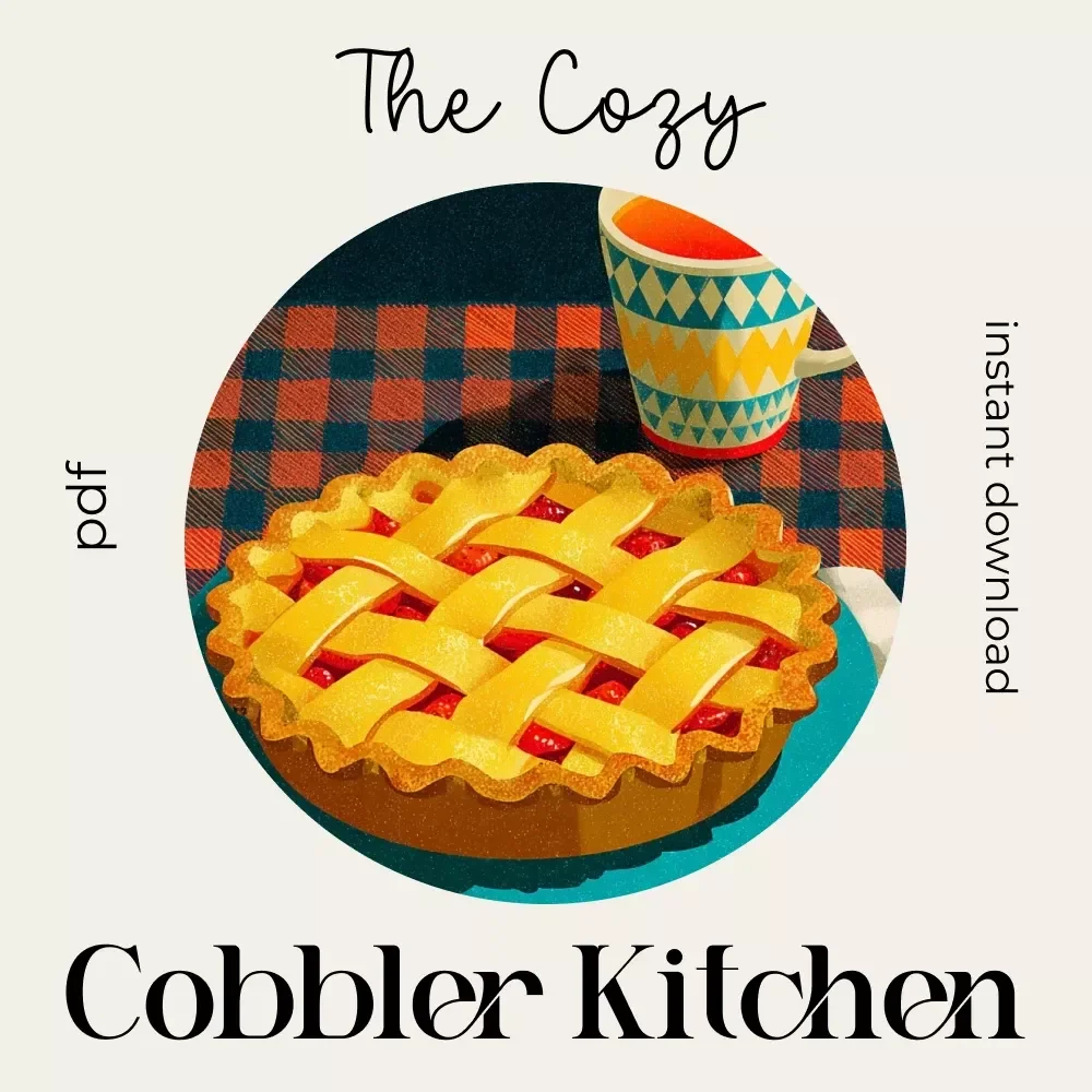 The Cozy Cobbler Kitchen | Ultimate Comfort-Dessert Guide for Beginners & Home Bakers | How to Bake a Cobbler Step-by-Step Digital Download