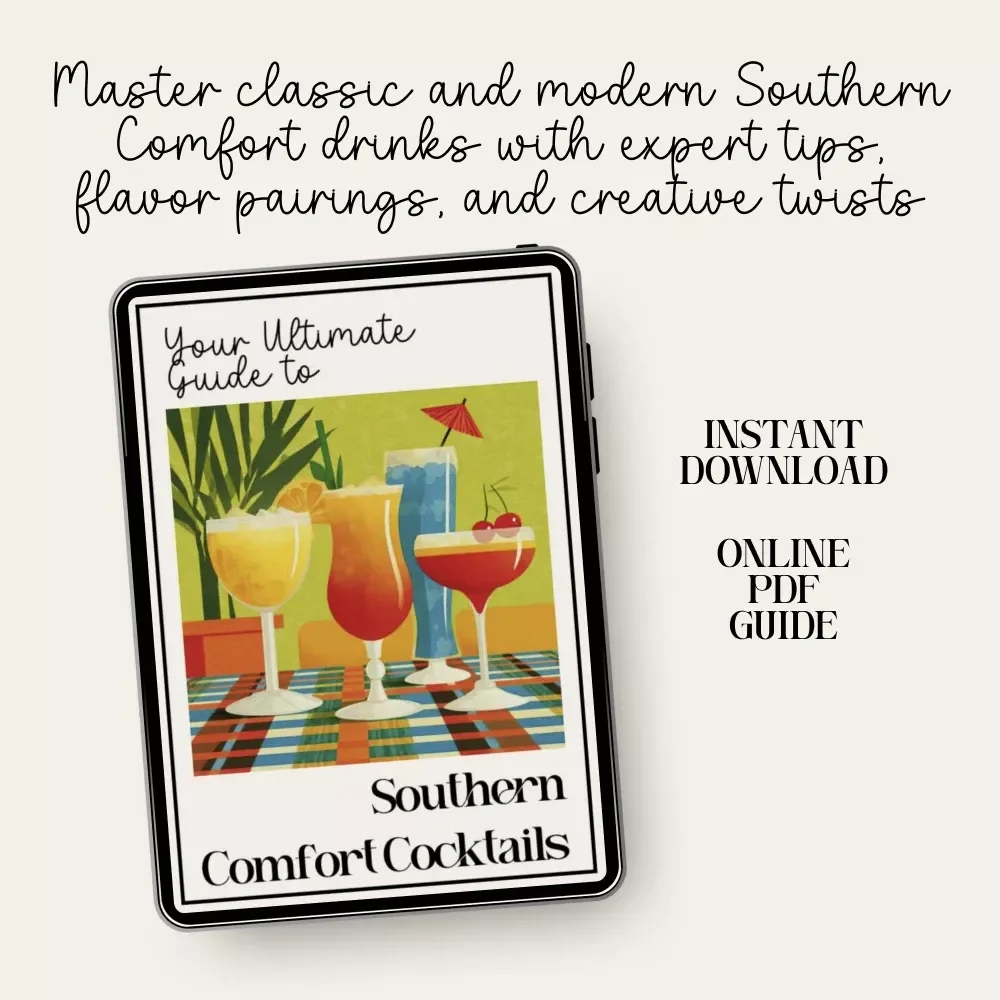 Your Ultimate Guide to Southern Comfort Cocktails | Digital eBook with Classic & Modern Southern Comfort Drink Recipes, Mixing Tips, and AI Flavor Pairing Ideas
