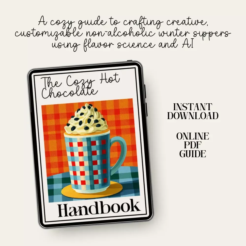The Cozy Hot Chocolate Handbook | Comforting Hot Chocolate Recipes & Guide | How to Make Comforting Hot Chocolate | Digital Download