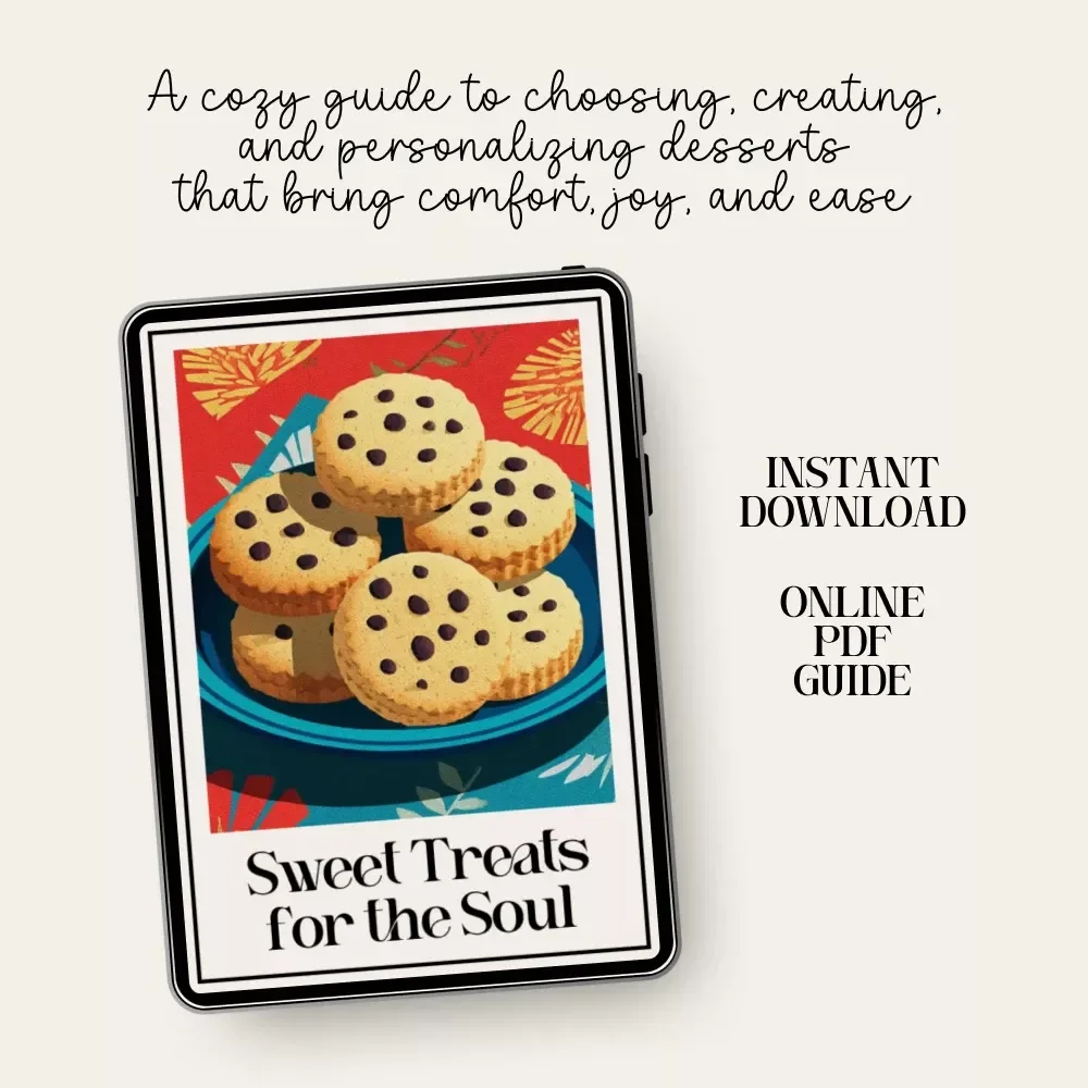 Sweet Treats for the Soul | Comfort Dessert Guide for Food Lovers | Digital Download | what dessert is best for comfort food Guide