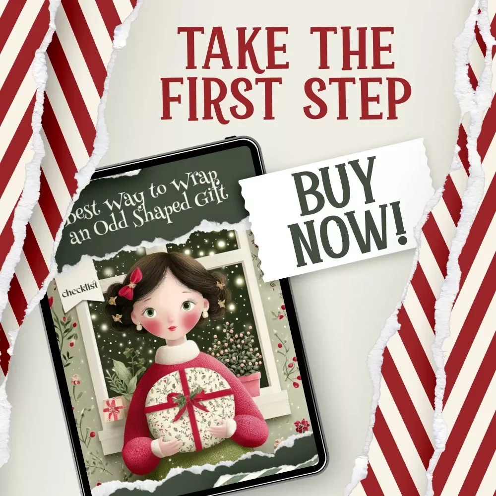 Best Way to Wrap an Odd Shaped Gift Checklist | Digital Download Guide for Creative Gift Wrapping | best way to wrap an odd shaped gift