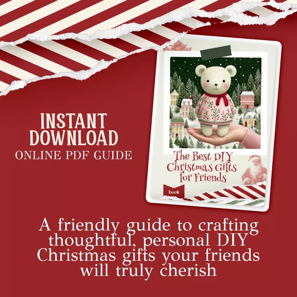 The Best DIY Christmas Gifts for Friends | Digital Download Guide, DIY Holiday Gift Ideas eBook, Handmade Christmas Checklist
