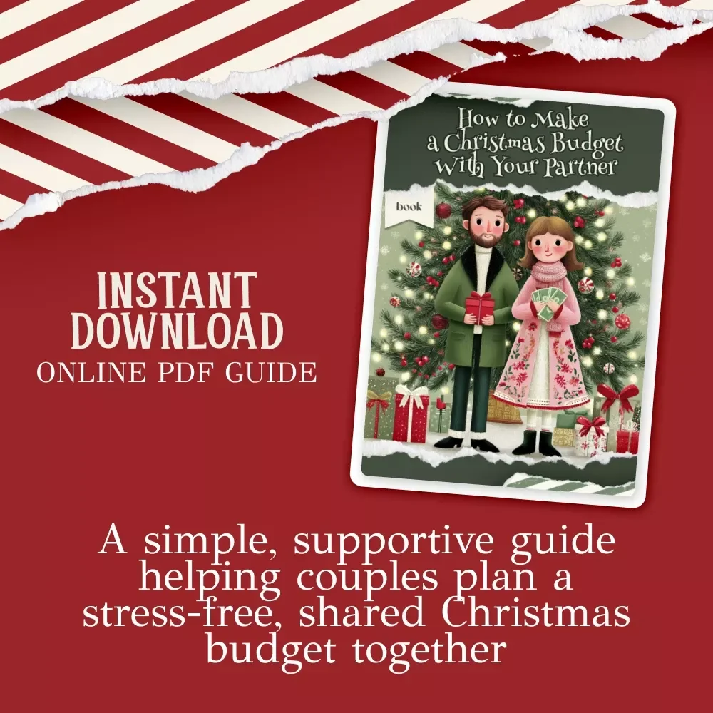 How to Make a Christmas Budget With Your Partner – Holiday Budgeting Guide for Couples, Money Planning eBook, Christmas Spending Checklist