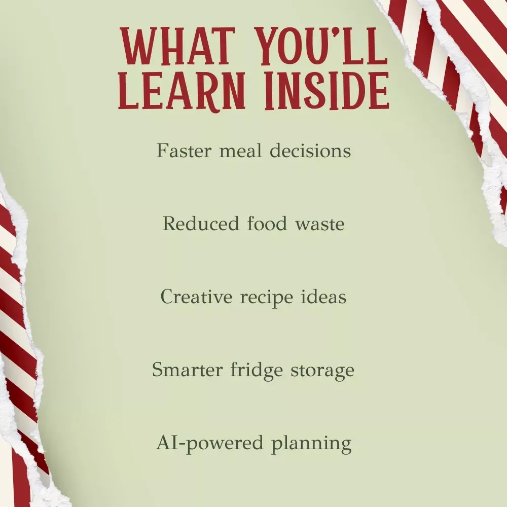 Transforming Christmas Meals into Tomorrow’s Feast | Holiday Leftover Guide for Creative Next-Day Recipes | How to Organise Christmas Leftovers for Next Day Meals | Festive Meal Planning eBook