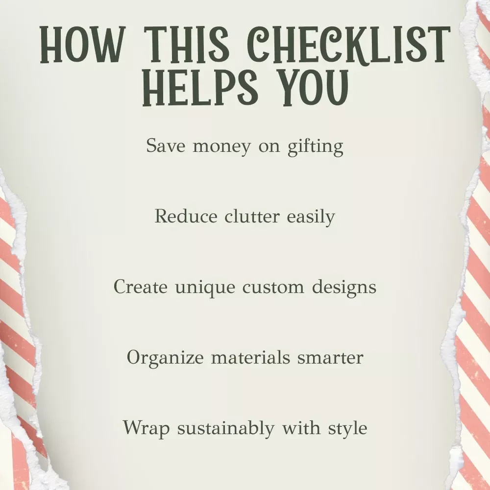 Giving Your Wrapping and Gift Bags a Second Life – Sustainable Reuse Checklist | Eco-Friendly Holiday Guide | how to repurpose christmas wrapping and gift bags sustainably