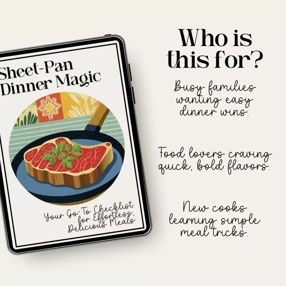 Sheet-Pan Dinner Magic | Time-Saving Recipe Checklist for Busy Cooks | sheet-pan dinners ideas Inspiration Guide | Easy Weeknight Meal Planning Printable