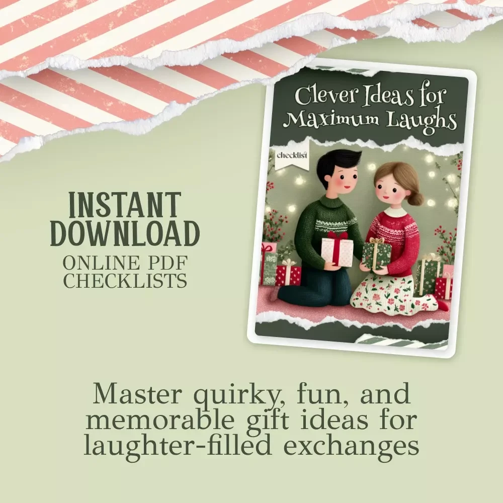 Clever Ideas for Maximum Laughs – Fun Holiday Gift Guide, Quirky eBook, Practical Tips & Digital Download for Hilarious Secret Santa, Office or Friend Gift Swaps