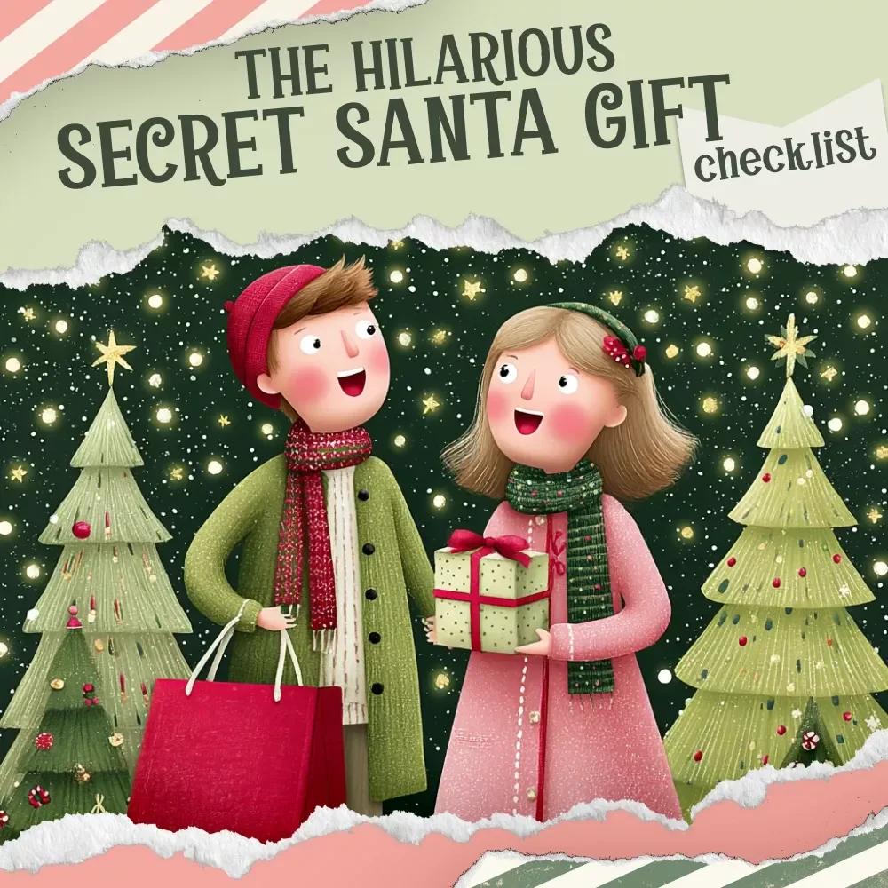 The Hilarious Secret Santa Gift Checklist: Your Ultimate Guide to Gag Gifts That Will Leave Everyone Laughing