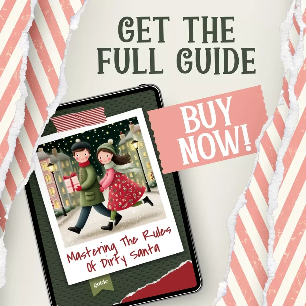 Mastering the Rules of Dirty Santa | Printable Holiday Party Game Guide | Dirty Santa Rules eBook | Holiday Gift Exchange Party Planner | Digital Download
