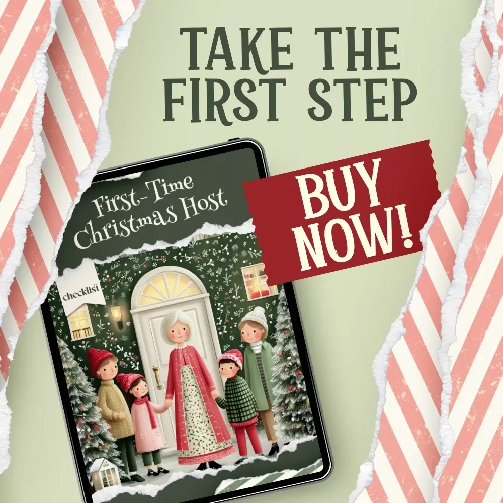 First-Time Christmas Host Checklist | Holiday Planning Guide for Beginners | Stress-Free Hosting with tips for hosting your first christmas