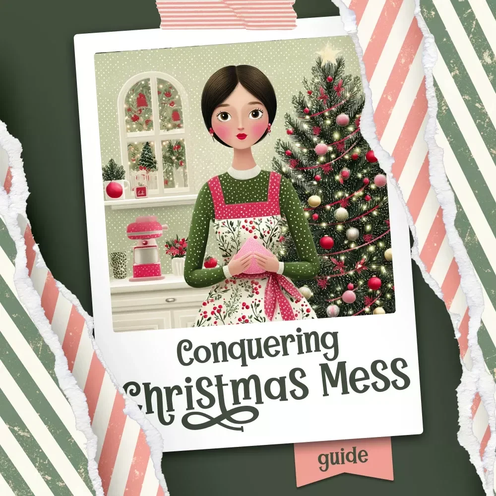A Calm Guide to Conquering Christmas Mess – Holiday Decluttering eBook, Festive Organizing Checklist, Stress-Free Christmas Planner, Digital Download for a Peaceful Holiday Season
