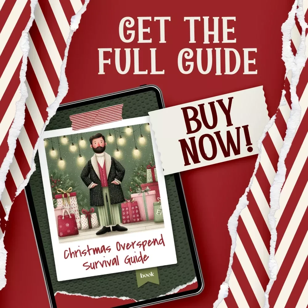 Christmas Overspend Survival Guide | Budget Recovery eBook for What to Do When You Overspend at Christmas | Holiday Debt Help & Financial Reset