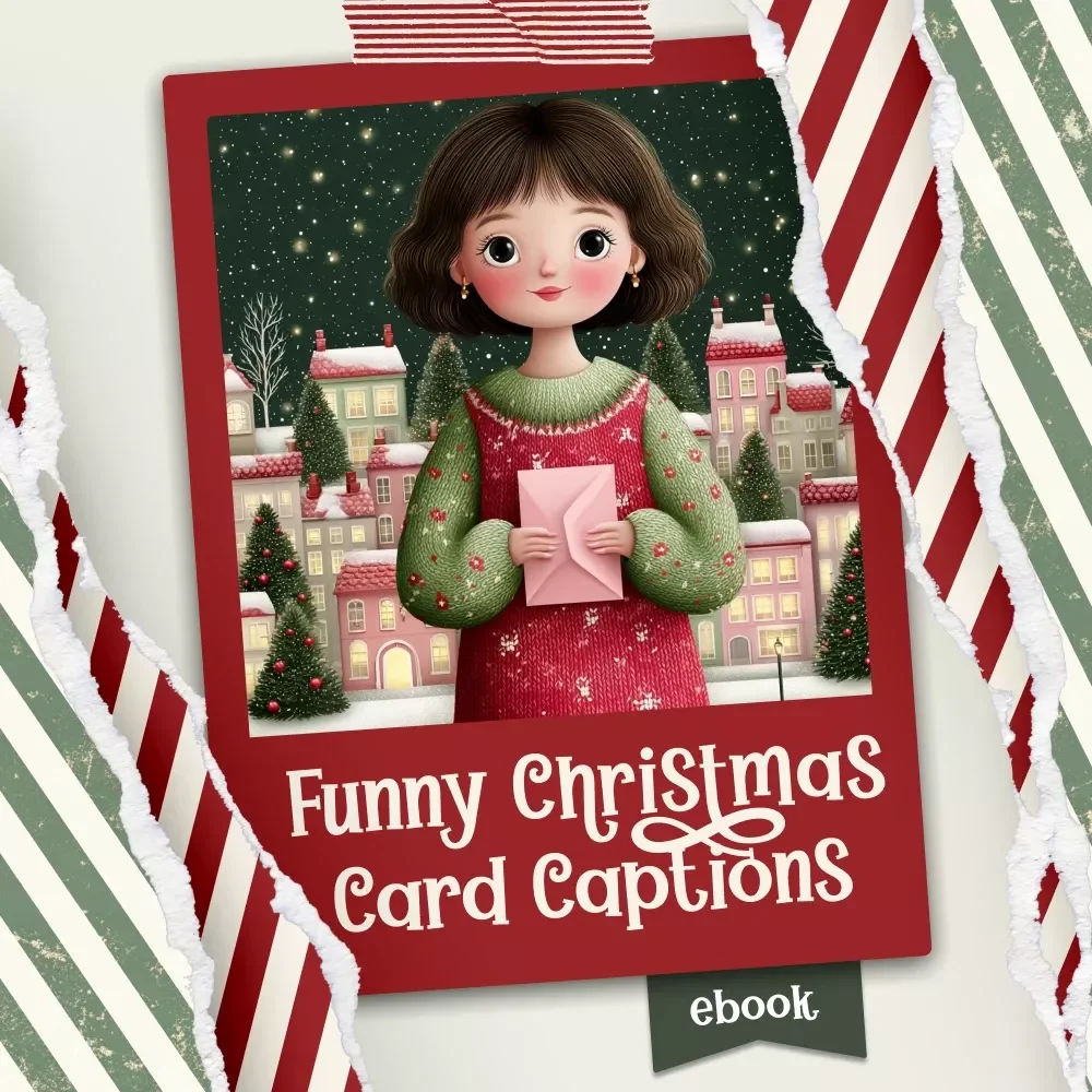 Using AI to Craft Funny Christmas Card Captions Ebook | Holiday Humor Guide | Digital Download | How to Use AI to Generate Funny Christmas Card Captions | Christmas Writing Help for Cards & Gifts