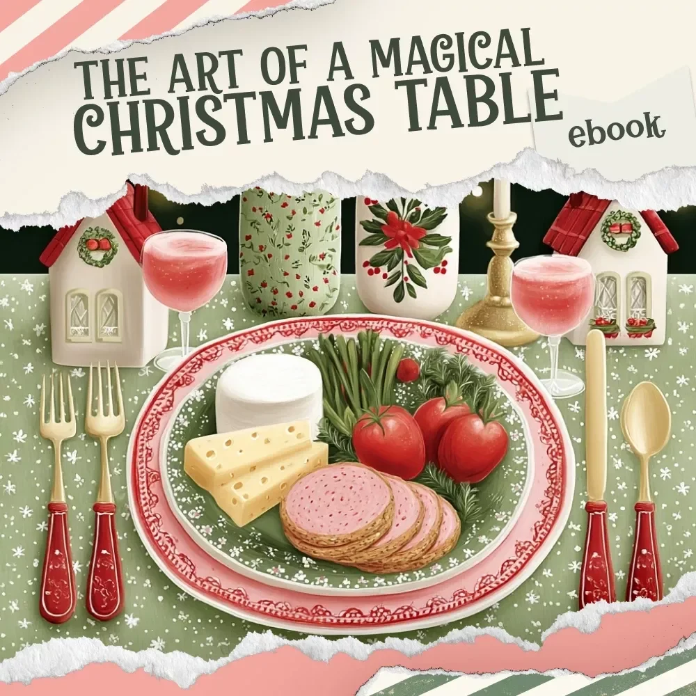 The Art of a Magical Christmas Table | Christmas Table Decor Guide | Holiday Hosting eBook | Festive Table Styling Checklist & Planning Tool