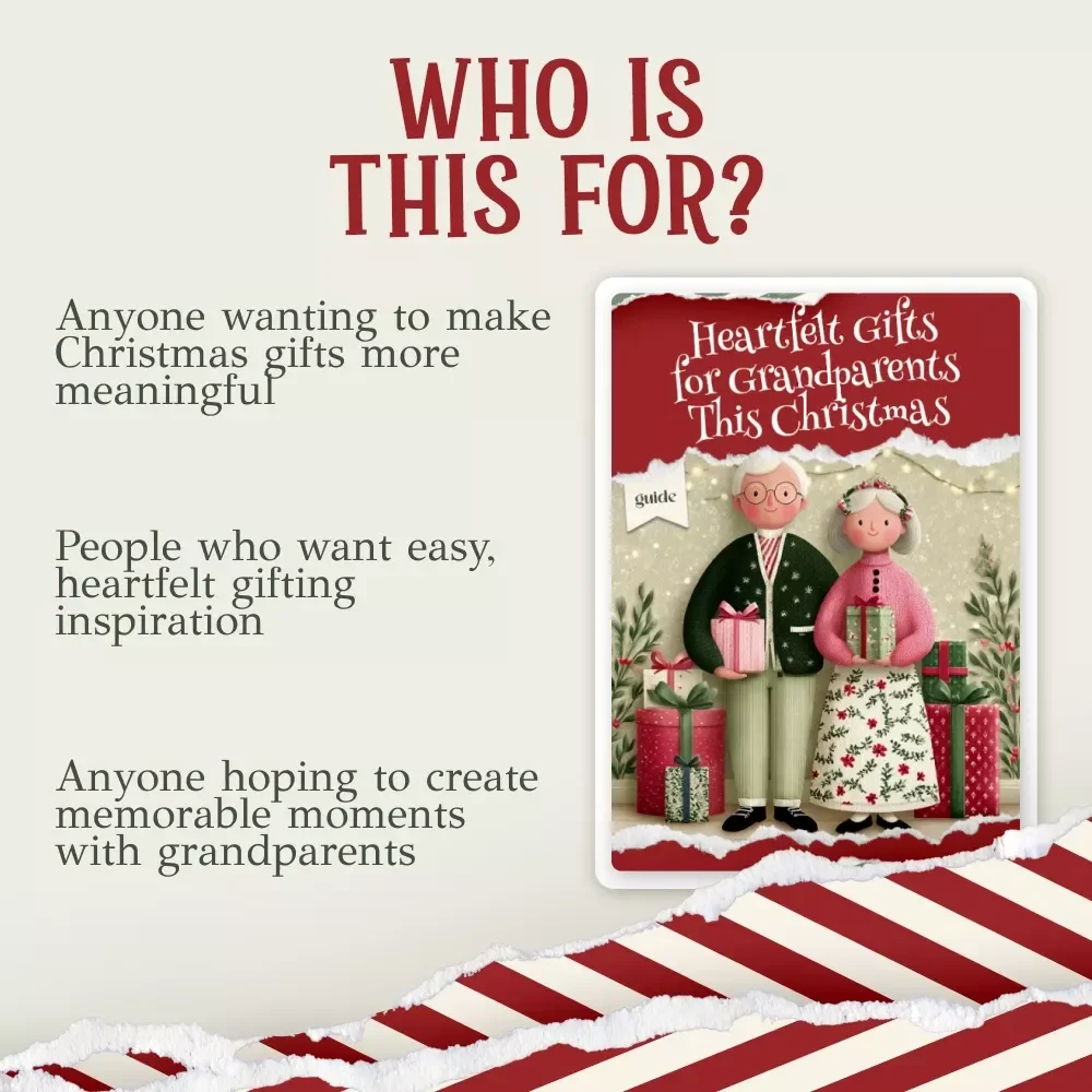 Heartfelt Gifts for Grandparents This Christmas – Digital Guide, Holiday Gift Ideas eBook, Sentimental Keepsakes & Thoughtful Christmas Gifts Inspiration