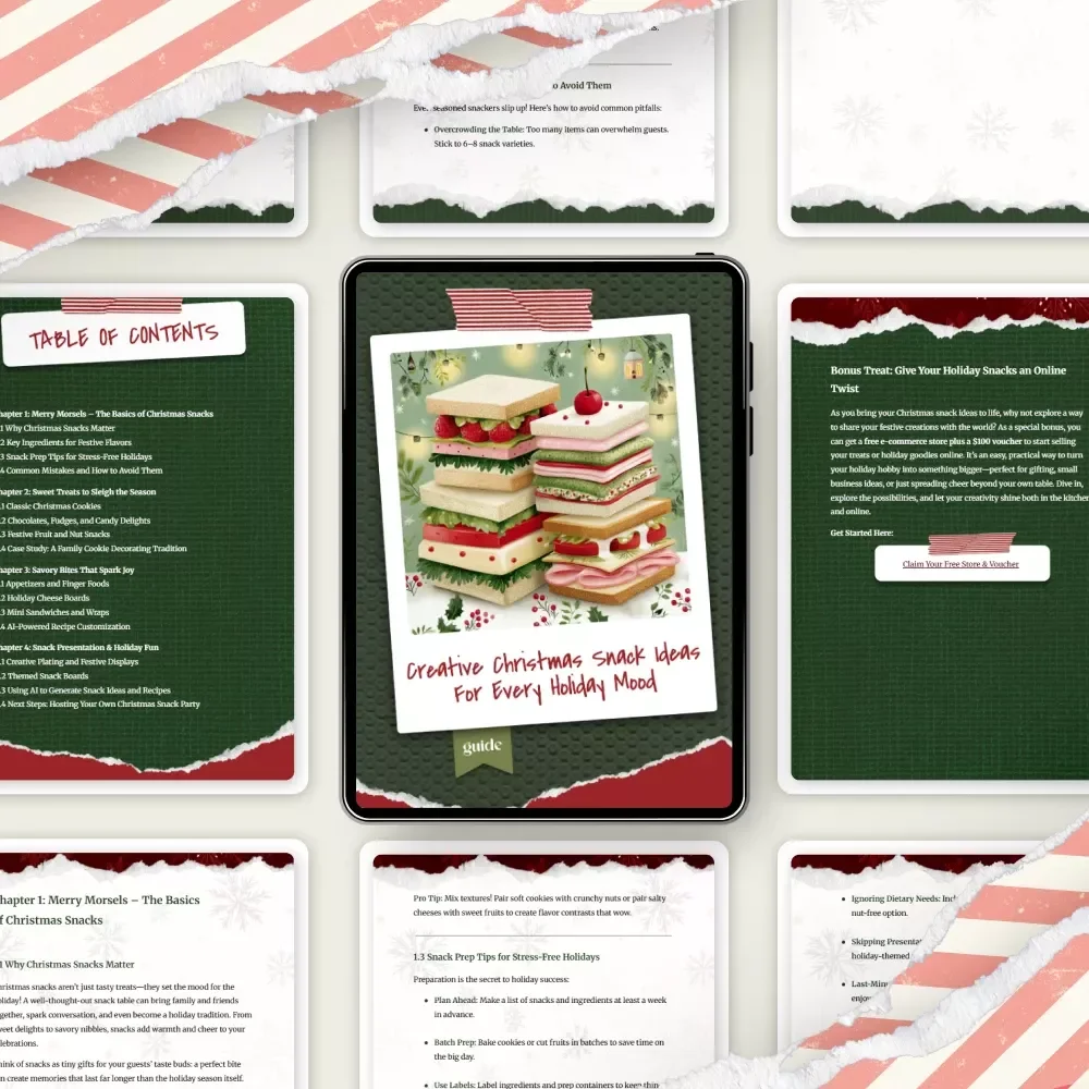 Creative Christmas Snack Ideas for Every Holiday Mood – Festive Guide for Easy christmas ideas snacks | Holiday Treats, DIY Snack Boards & Seasonal Recipes