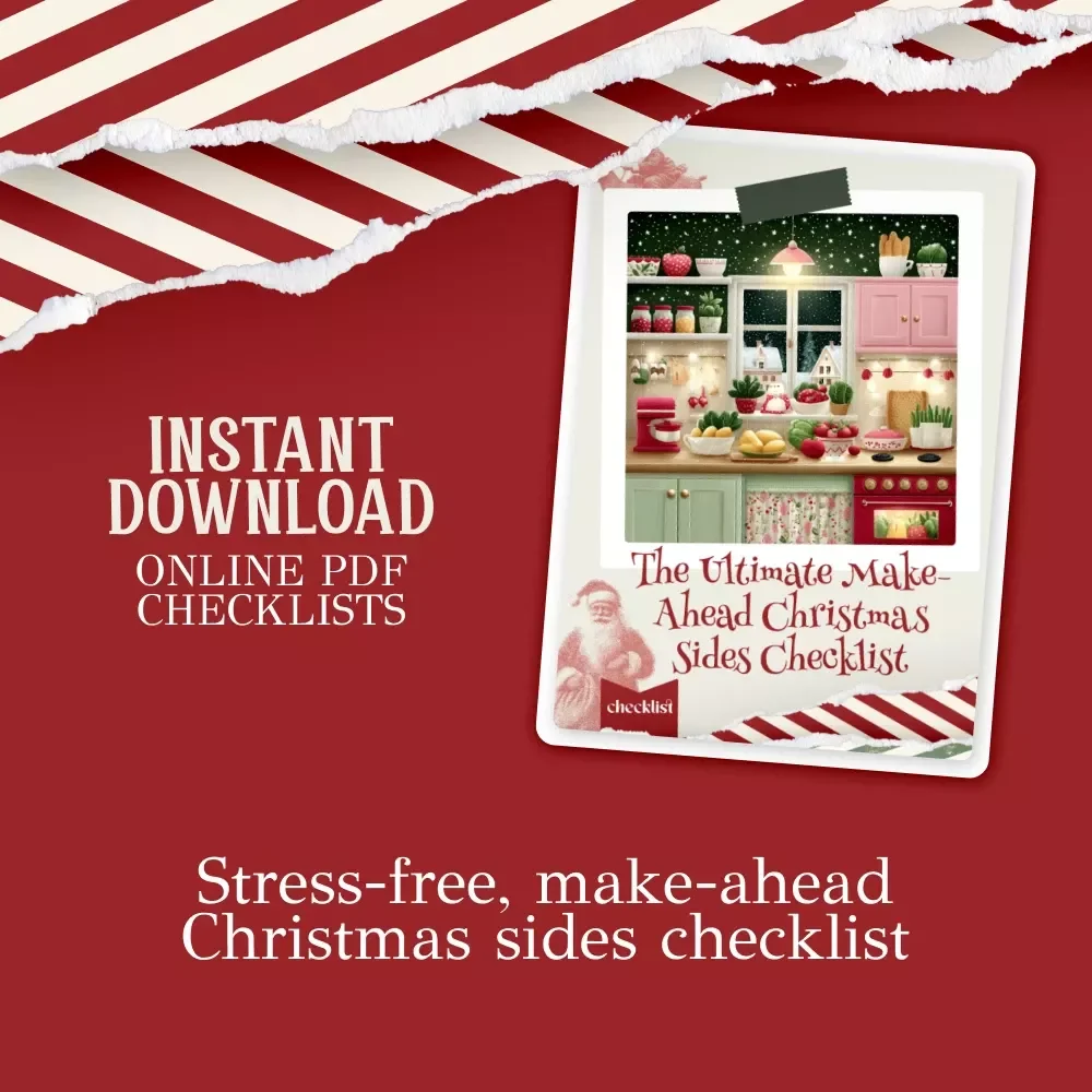 The Ultimate Make-Ahead Christmas Sides Checklist – How to Prepare Make-Ahead Christmas Sides for Stress-Free Holiday Cooking