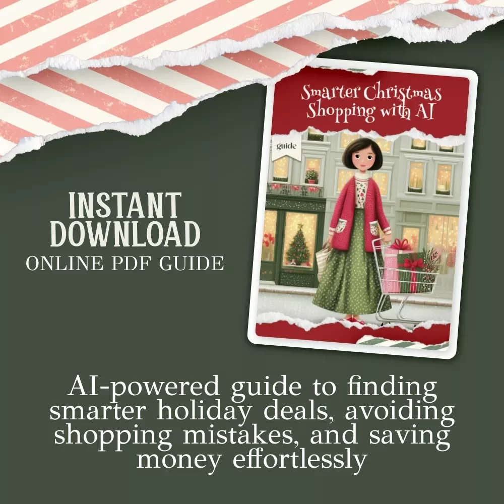 Smarter Christmas Shopping with AI | Digital Guide for Holiday Savings | How to Use AI to Find the Best Christmas Deals
