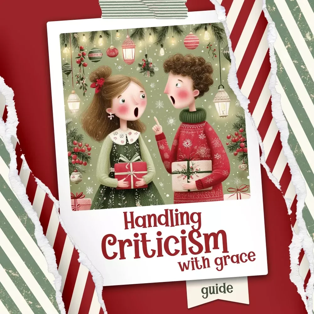 Handling Criticism with Grace – Guide for Navigating Family Tension, what to do when your in-laws criticize your cooking, Communication Tips, AI-Assisted Support, Emotional Confidence Toolkit