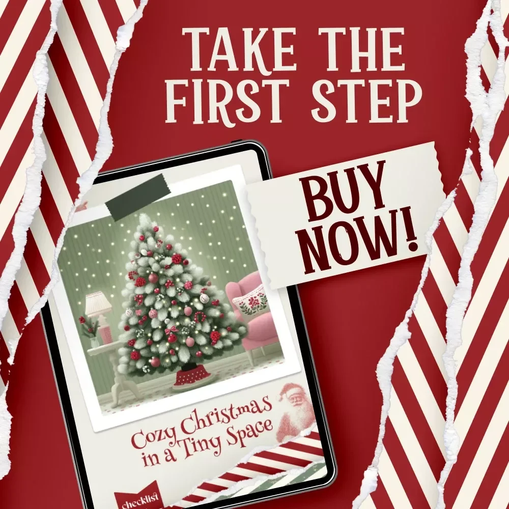 Cozy Christmas in a Tiny Space – Minimalist Holiday Checklist for Small Apartments | How to Plan a No-Stress Christmas in a Small Living Space