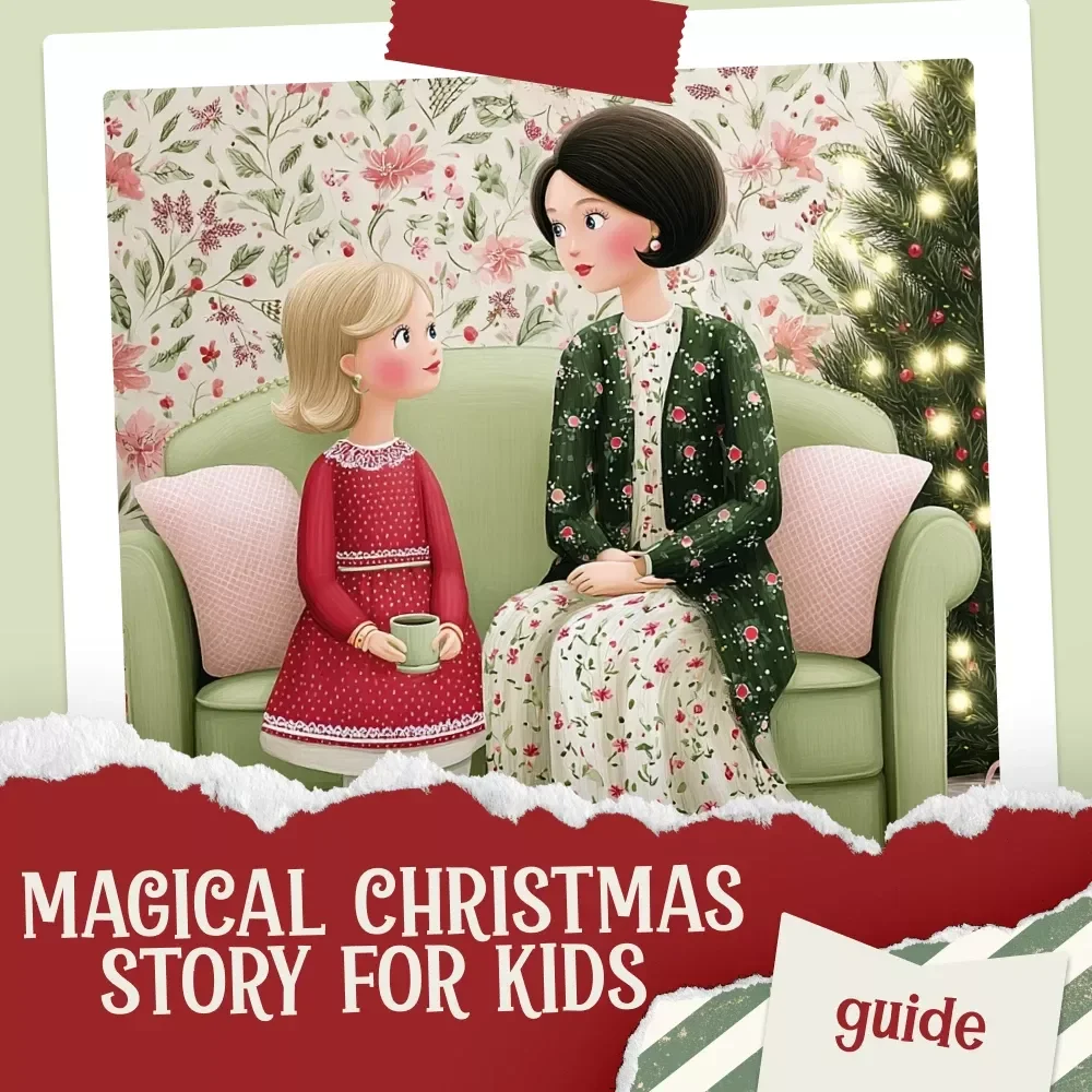Craft Your Own Magical Christmas Story for Kids | AI Storytelling Guide | How to Use AI to Create a Custom Christmas Story for Kids | Digital Writing Workbook for Parents & Teachers