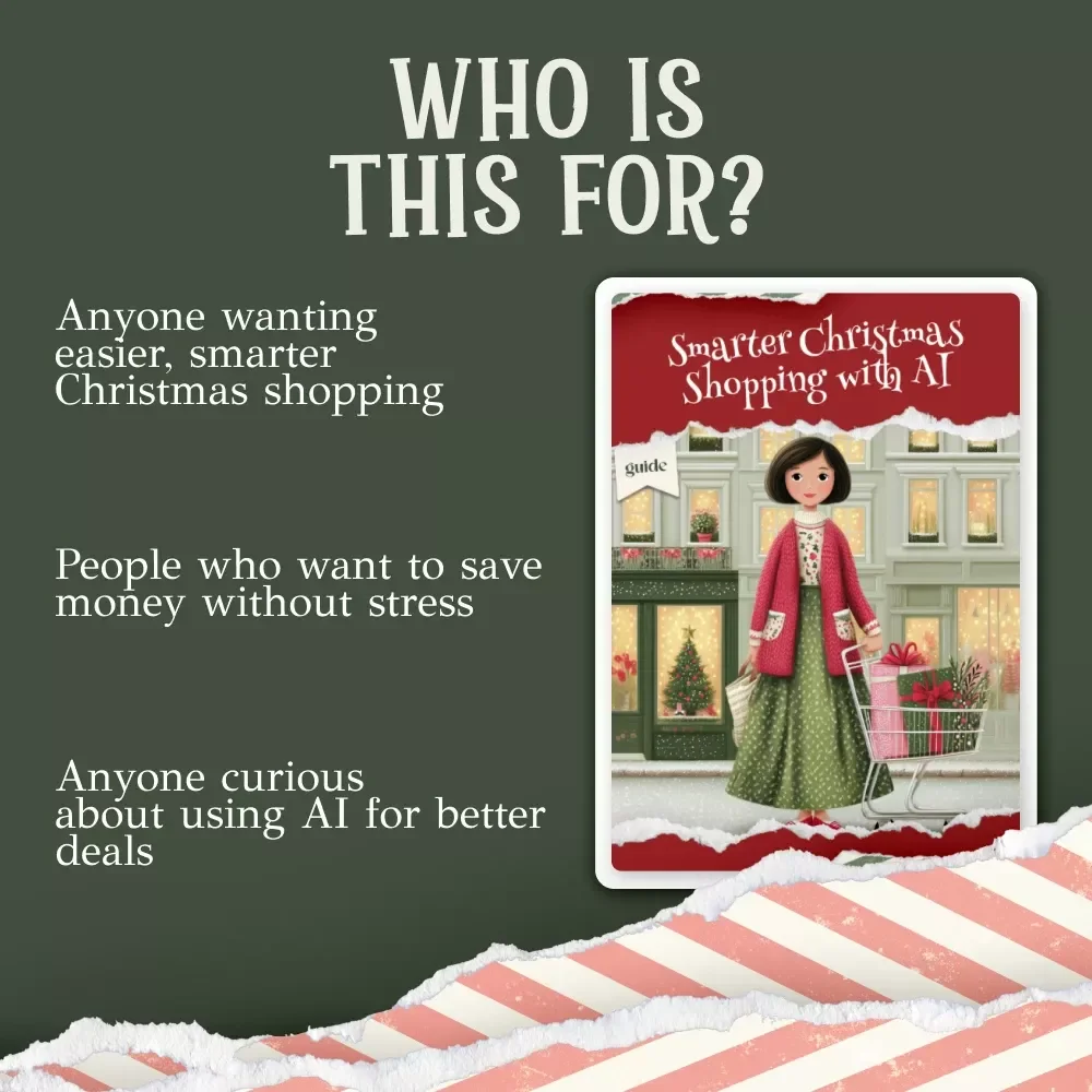 Smarter Christmas Shopping with AI | Digital Guide for Holiday Savings | How to Use AI to Find the Best Christmas Deals