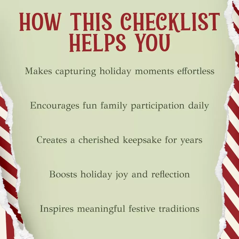 Your Ultimate Christmas Memory Jar Checklist | Festive DIY Printable, Holiday Keepsake Guide, how to make a christmas memory jar Tutorial