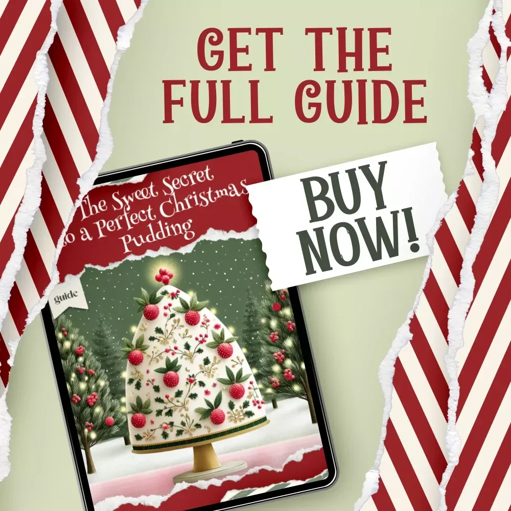 The Sweet Secret to a Perfect Christmas Pudding | Festive Holiday Recipe Guide, Digital Download eBook for Beginners & Bakers | Christmas Cooking Checklist & Step-by-Step Pudding Tutorial