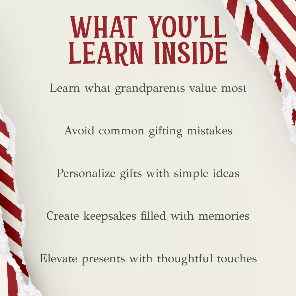Heartfelt Gifts for Grandparents This Christmas – Digital Guide, Holiday Gift Ideas eBook, Sentimental Keepsakes & Thoughtful Christmas Gifts Inspiration