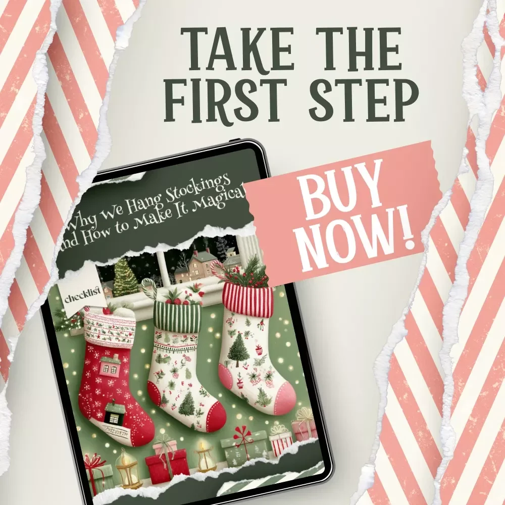 Why We Hang Stockings and How to Make It Magical | Printable Christmas Checklist | Holiday Tradition Guide | Festive Decor Ritual | why we hang stockings
