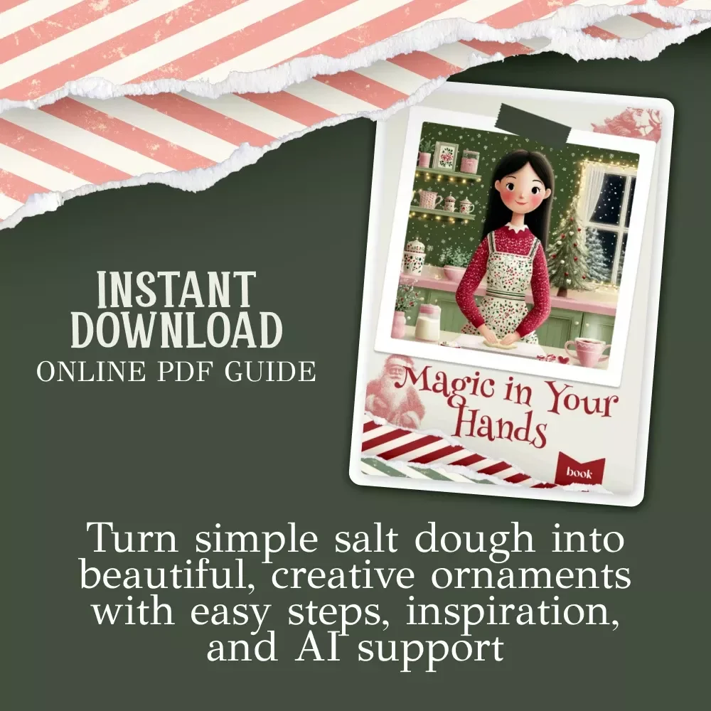 Magic in Your Hands – Salt Dough Crafting Guide | DIY Ornament eBook | Creative Crafting for Families, Beginners & Makers | Digital Download