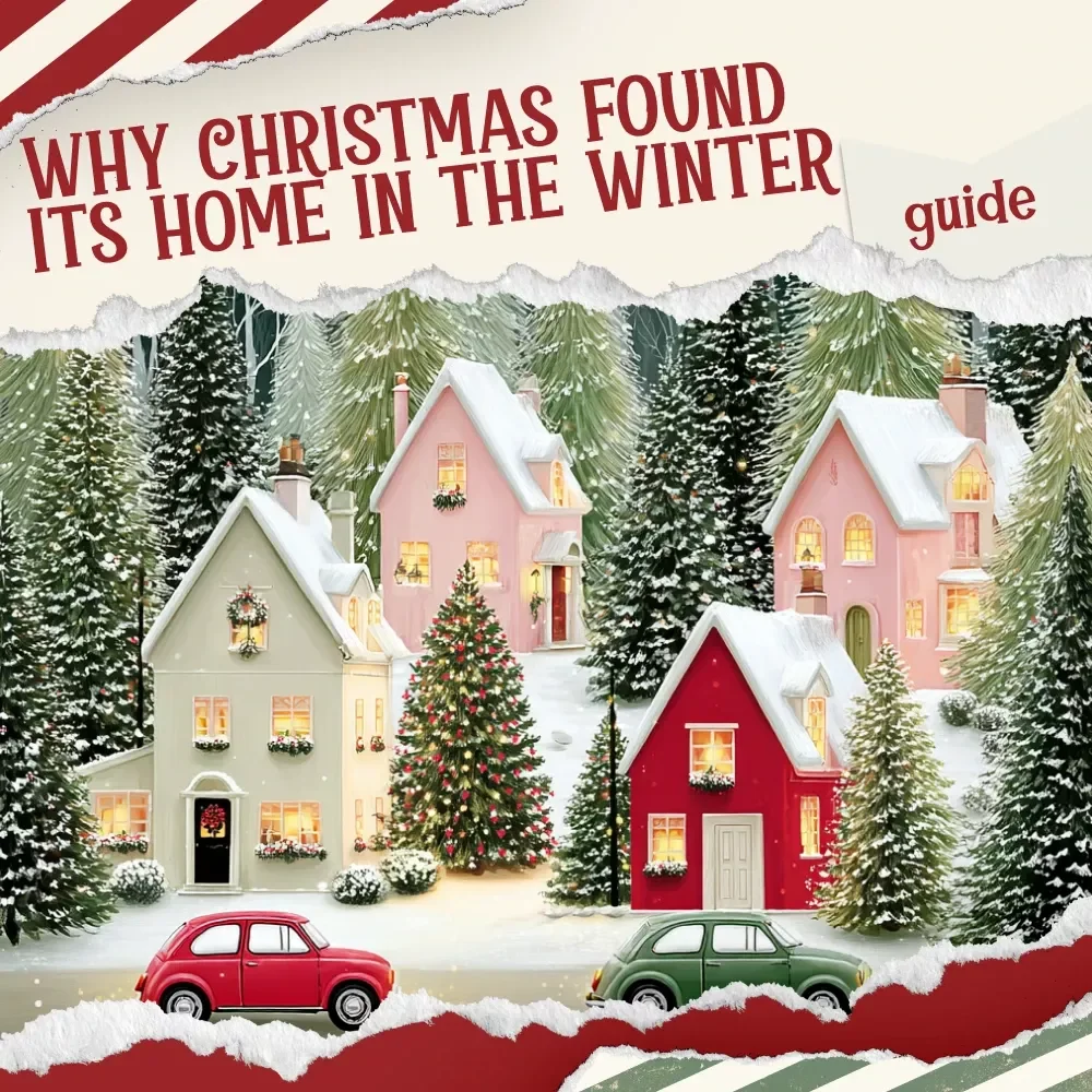 Why Christmas Found Its Home in the Winter | Historical Christmas Guide | Digital Download | Festive History eBook | why did people start celebrating christmas in december