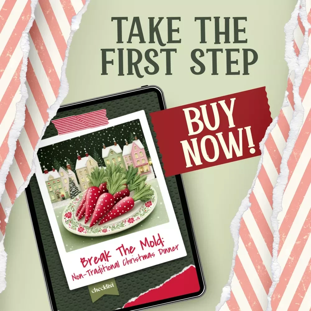 Break the Mold: Non-Traditional Christmas Dinner Checklist | Unique Holiday Menu Planner | Festive Meal Ideas Guide | Digital Download for non traditional christmas dinner ideas