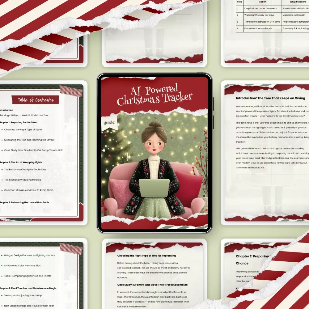 AI-Powered Christmas Tracker | Holiday Gift Planning Guide | How to Create a Gift Tracker for Christmas Giving with AI | Digital Download