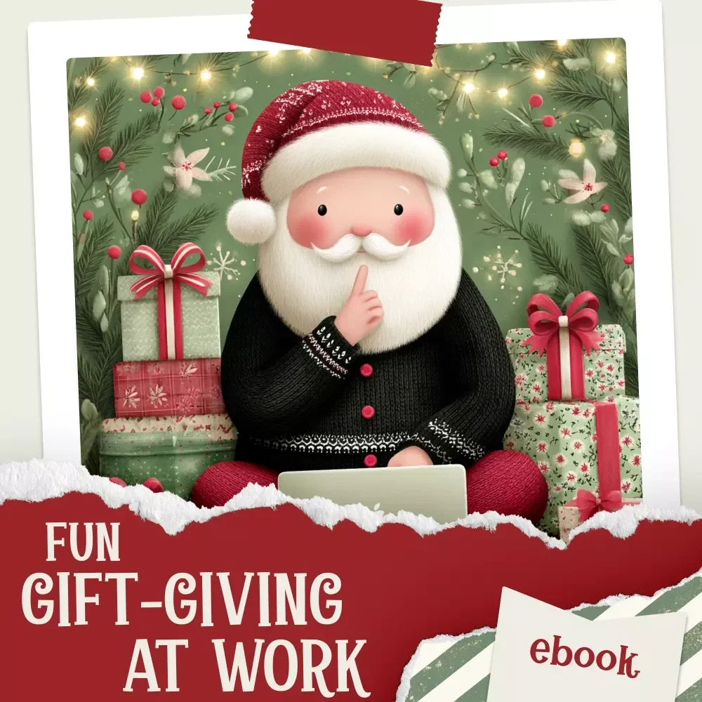 Making Gift-Giving at Work Fun, Fair, and Memorable | Secret Santa Office Guide | Workplace Gift Exchange Ideas | Digital Download