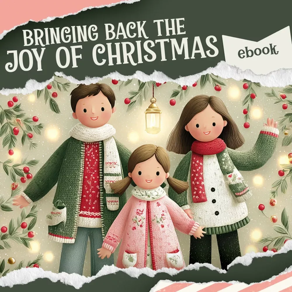 Bringing Back the Joy of Christmas | Holiday Stress Relief Guide, Intentional Christmas Planning eBook, Simplified Christmas Checklist, Slow-Living Holiday Guide (Digital Download)