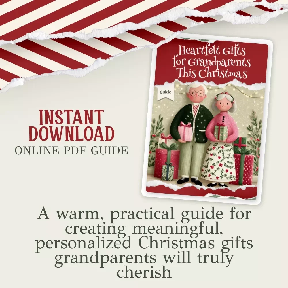 Heartfelt Gifts for Grandparents This Christmas – Digital Guide, Holiday Gift Ideas eBook, Sentimental Keepsakes & Thoughtful Christmas Gifts Inspiration