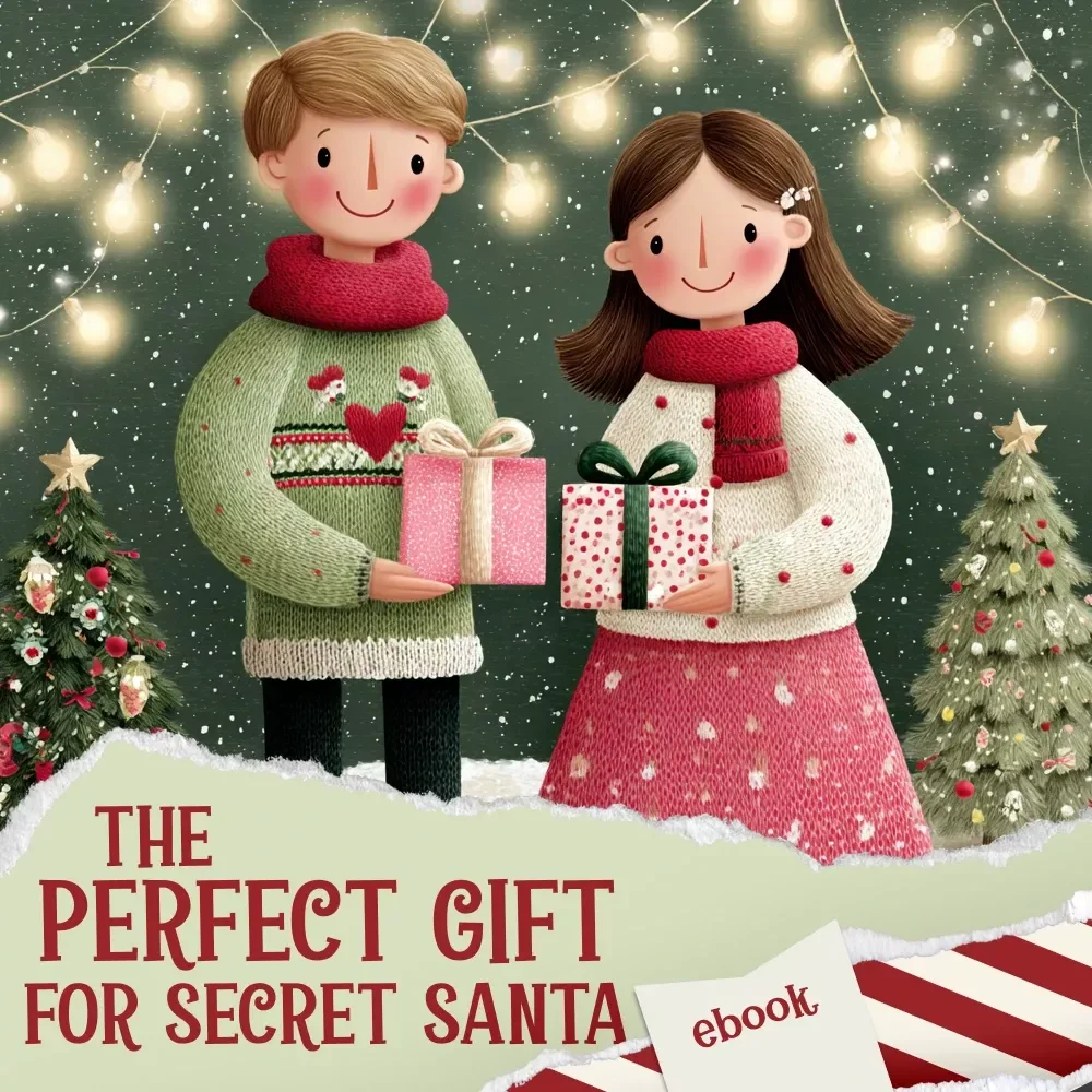 Picking the Perfect Gift When You Don’t Know Anyone | Secret Santa Helper Ebook | What to Get for Secret Santa When You Don't Know the Person | Gifting Guide for Tricky Recipients