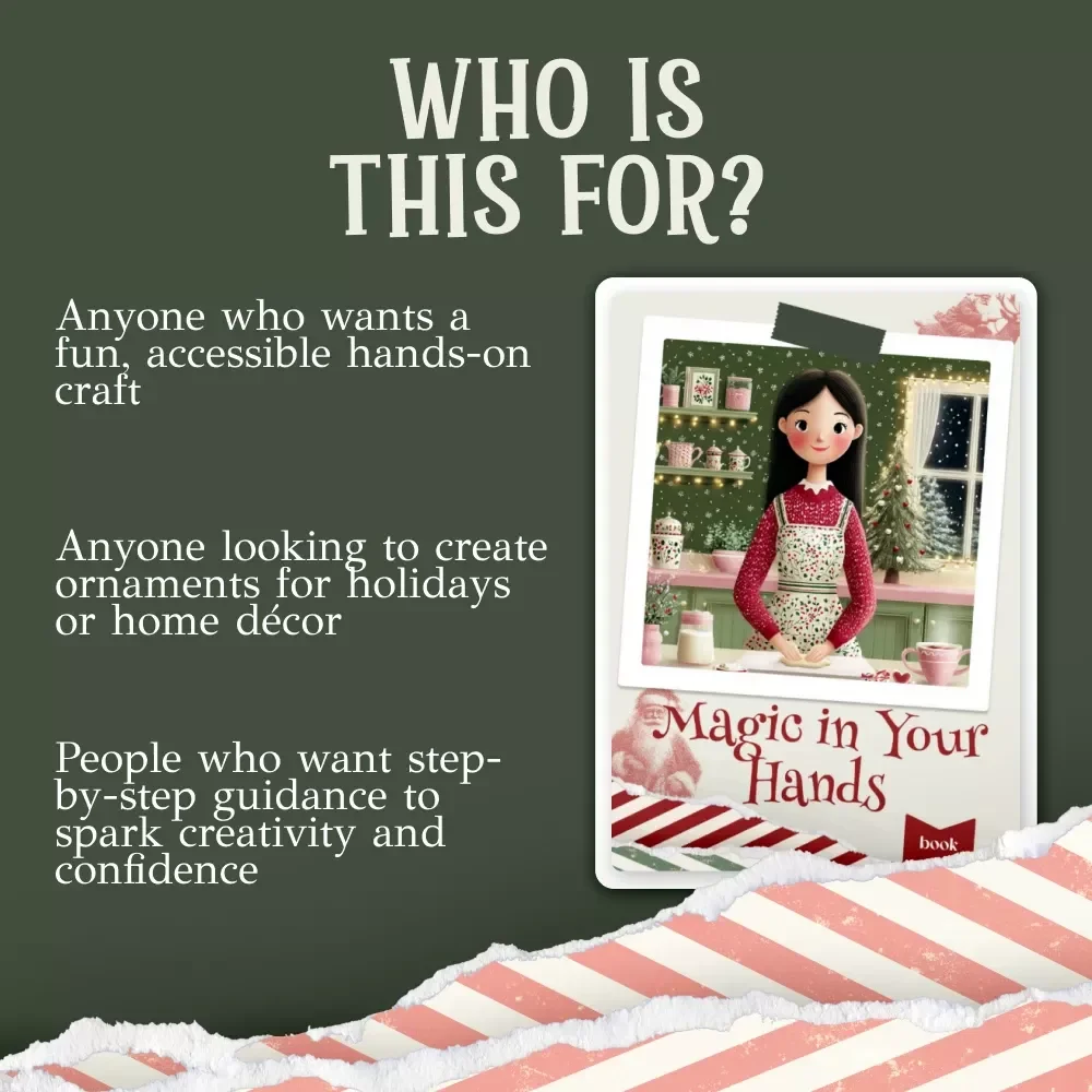Magic in Your Hands – Salt Dough Crafting Guide | DIY Ornament eBook | Creative Crafting for Families, Beginners & Makers | Digital Download